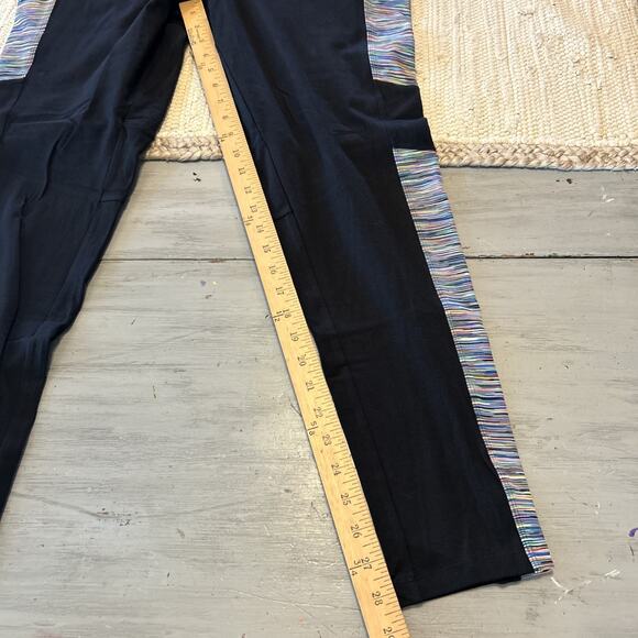 NWT Lane Bryant LIVI Black Multicolor Stripe Signature Stretch Legging Sz 18 20 - Picture 3 of 9
